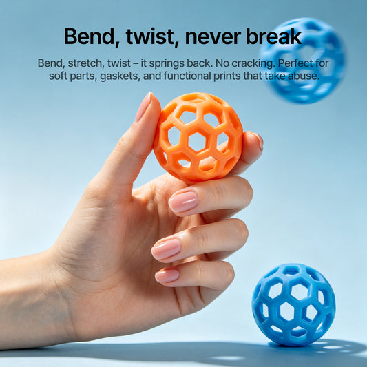 Bulk TPU Filament | Wholesale Elastic 3D Printing Material Full Carton