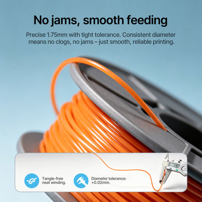 Bulk TPU Filament | Wholesale Elastic 3D Printing Material Full Carton (MOQ:30pcs)