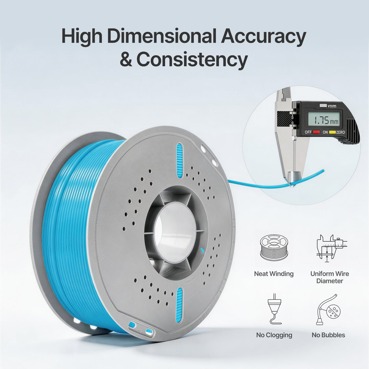 Basic PLA Filament Wholesale | Factory Direct Supply（MOQ:30pcs）