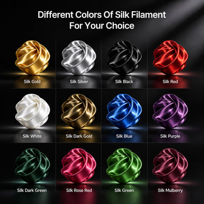 Bulk Silk PLA Filament | Wholesale Shiny PLA for Resale & Workshop Use（MOQ:30pcs）