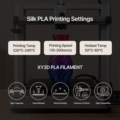 Bulk Silk PLA Filament | Wholesale Shiny PLA for Resale & Workshop Use（MOQ:30pcs）