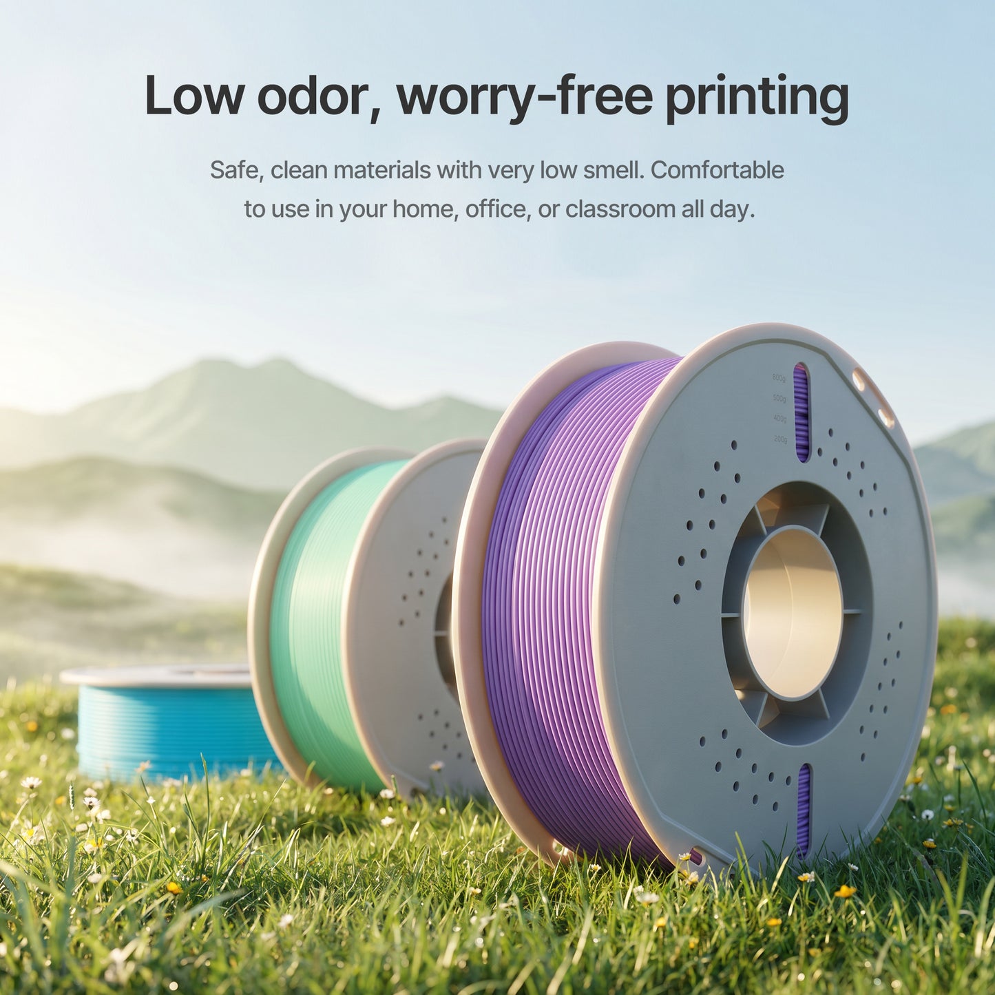 Basic PLA Filament Wholesale | Factory Direct Supply（MOQ:30pcs）